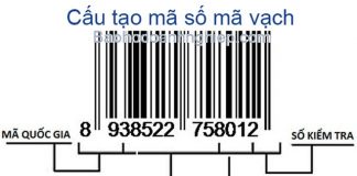 Cấu tạo mã số mã vạch