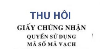 Thủ tục thu hồi Mã số mã vạch của doanh nghiệp