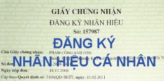 Đăng ký nhãn hiệu cho cá nhân